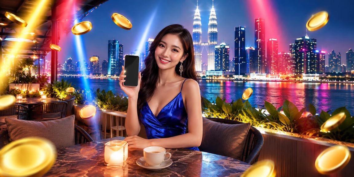 Pemain Kuala Lumpur log masuk ke platform kasino mudah alih 3win2u menggunakan telefon pintar