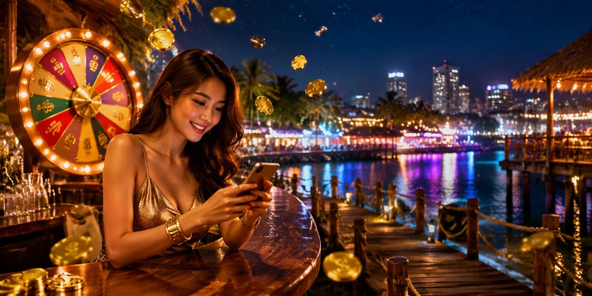 Meja roulette gaya Melayu di Melaka dengan pilihan pertaruhan langsung dan interaktif